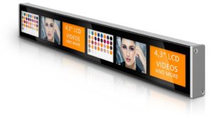 Shelfvision Shelf-edge Video Strips for POS Promotion and digital Merchandising advertising to increase sales